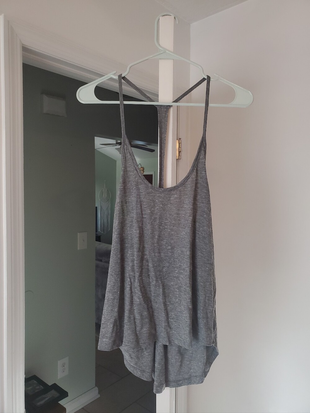 Vans Gray Racerback Tank Top